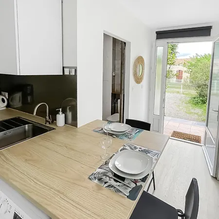Studio Entre Bordeaux Et L'Atlantique Avec Jardin Saint-Médard-en-Jalles Extérieur photo