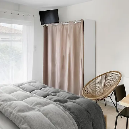 Studio Entre Bordeaux Et L'Atlantique Avec Jardin Saint-Médard-en-Jalles Extérieur photo