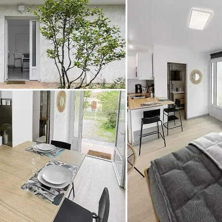 Studio Entre Bordeaux Et L'Atlantique Avec Jardin Saint-Médard-en-Jalles Extérieur photo