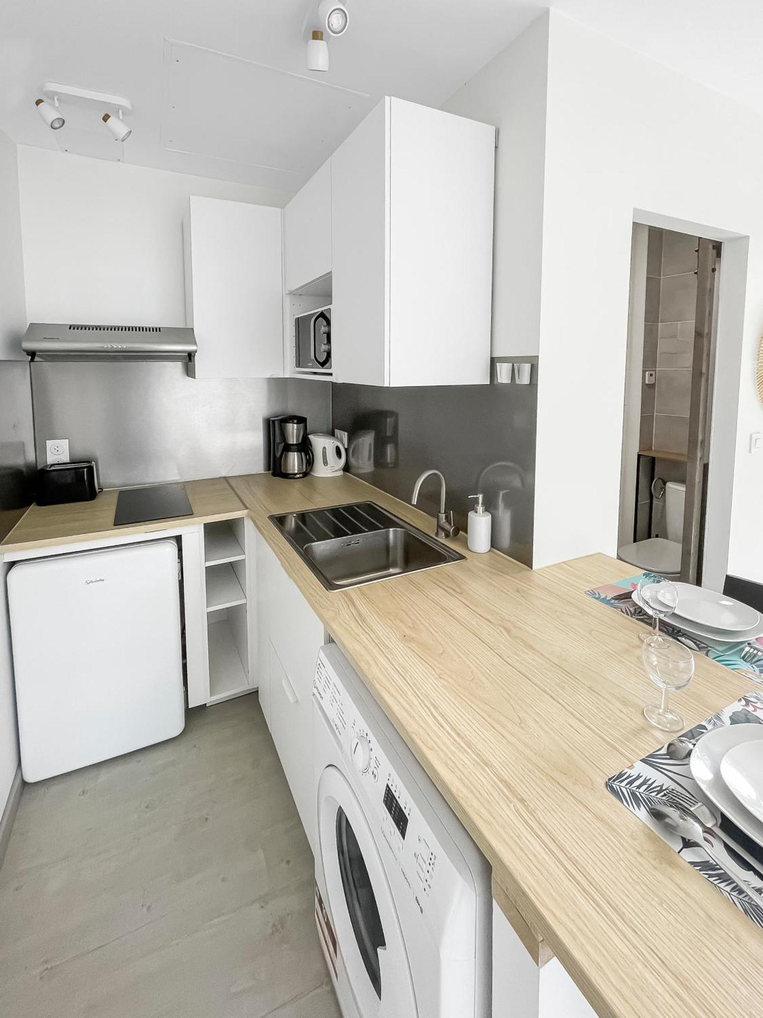 Apartment Entre Bordeaux Et L'atlantique Avec Jardin
