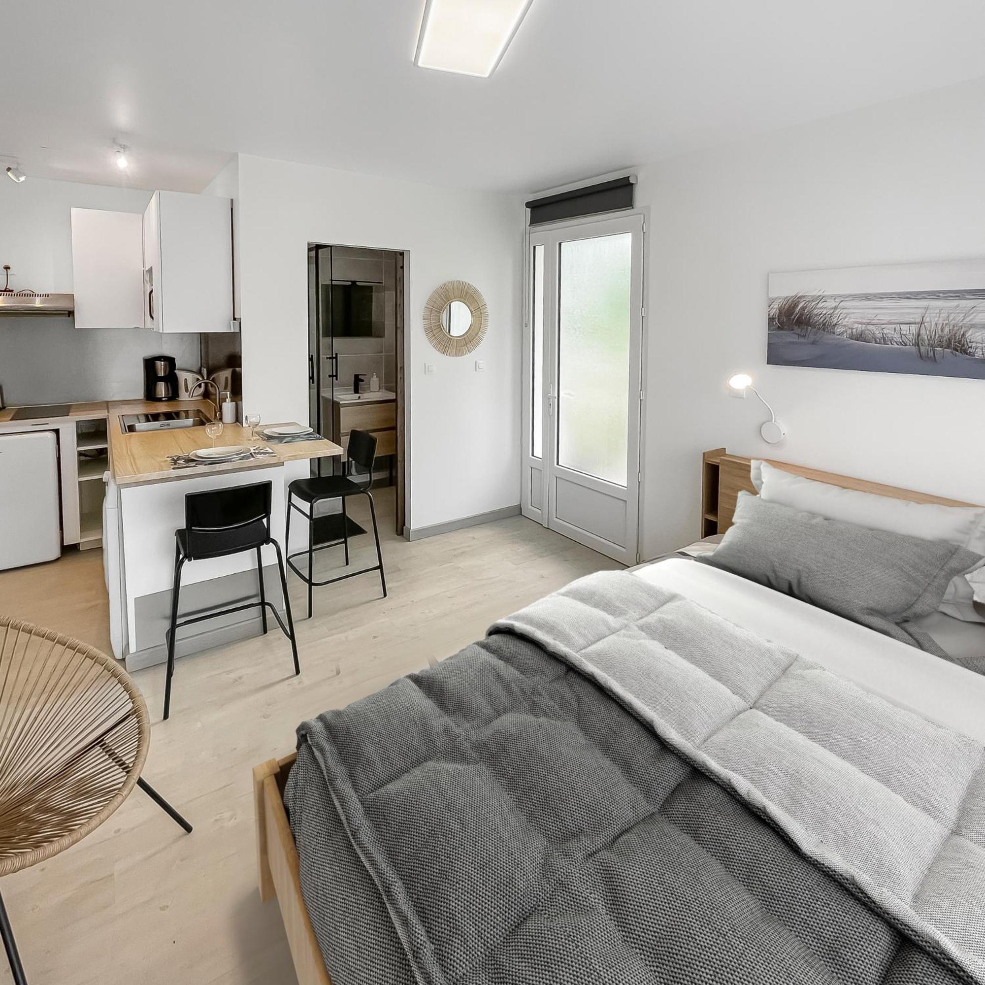 Entre Bordeaux Et L'atlantique Avec Jardin Apartment *